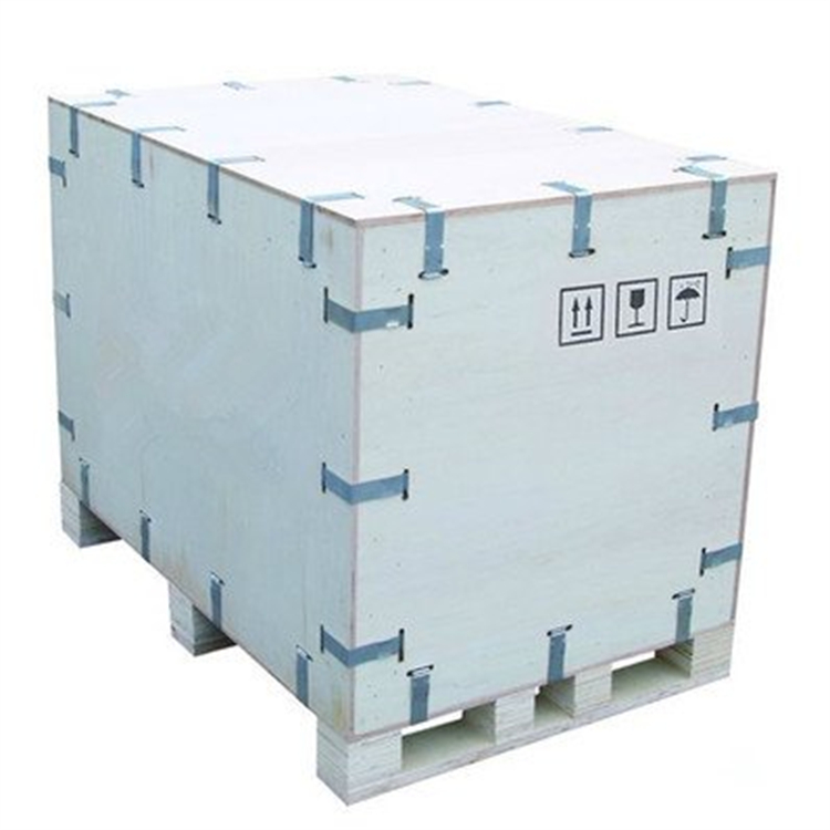 崇明区钢带式木箱 钢带木箱包装箱 厂家定制