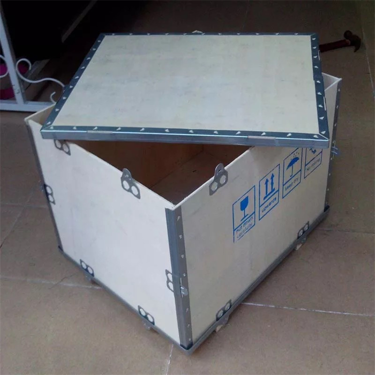 钢带包边木箱 上海青浦区钢带木箱包装 厂家订购