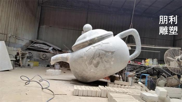 钛金悬空壶雕塑制造厂家-供给文化馆悬空壶雕塑