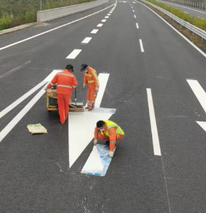 延津道路划线停车位划线厂家