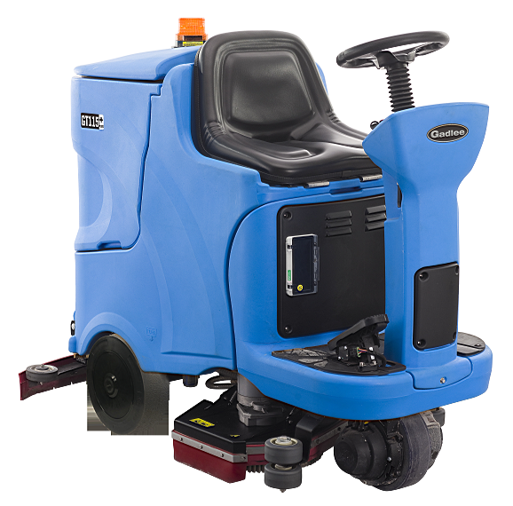 嘉得力洗地机GT115+全自动洗地机车间驾驶洗地机电瓶洗地车