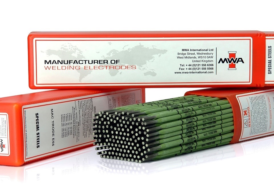MWA通用特种钢焊条Mac Trode E66适用于难焊钢未知钢免费提供技术支持使用**