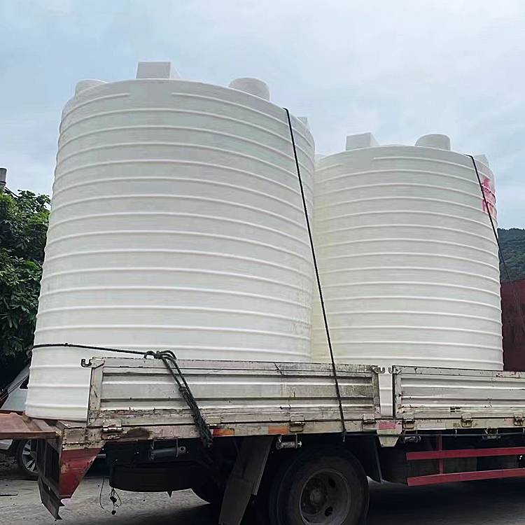 塑料储水罐20T供应 坚固抗用常压滚塑容器 建筑工地供水
