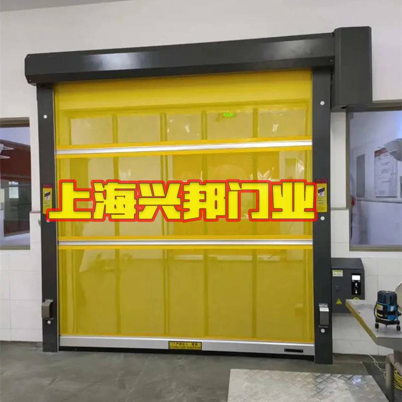 扬州环保涂覆车间快速卷帘门堆积门防护金属卷帘门