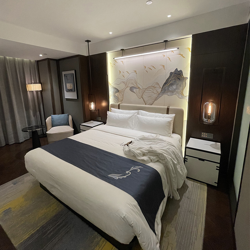 星级酒店家具标间全套设计升级改造宾馆双人床翻新民宿电视框定制