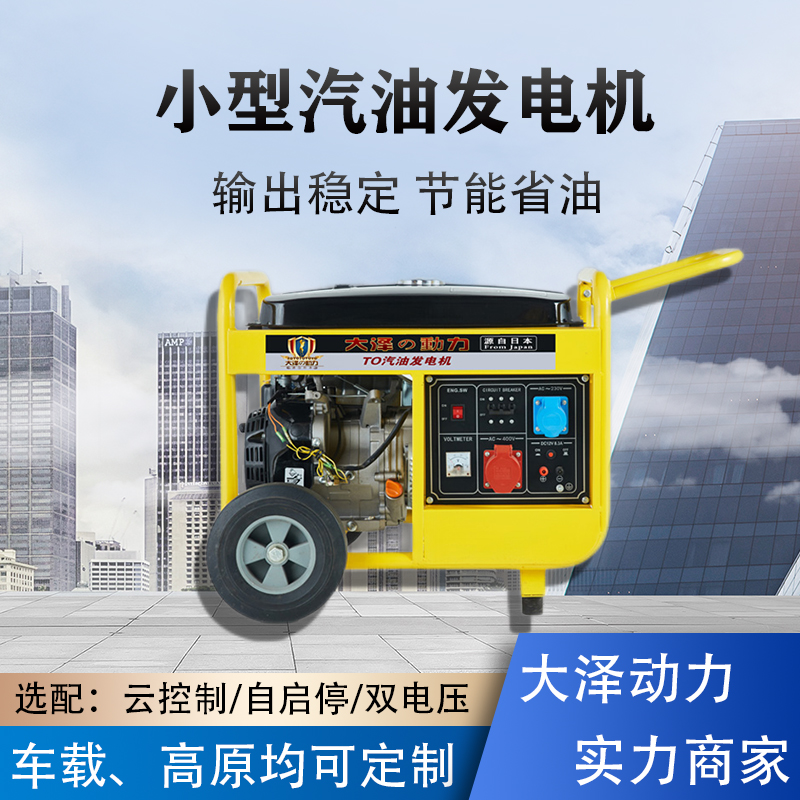 大泽TO9000ET 低温发动8KW汽油发电机