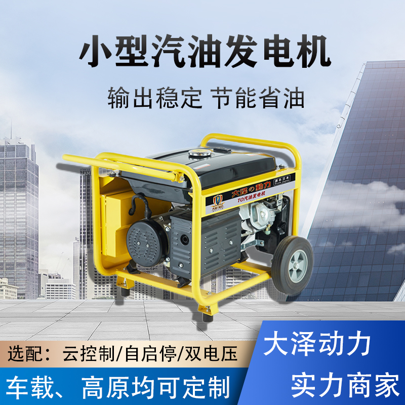 大泽TO9000ET 功率8KW 汽油发电机 电压220V