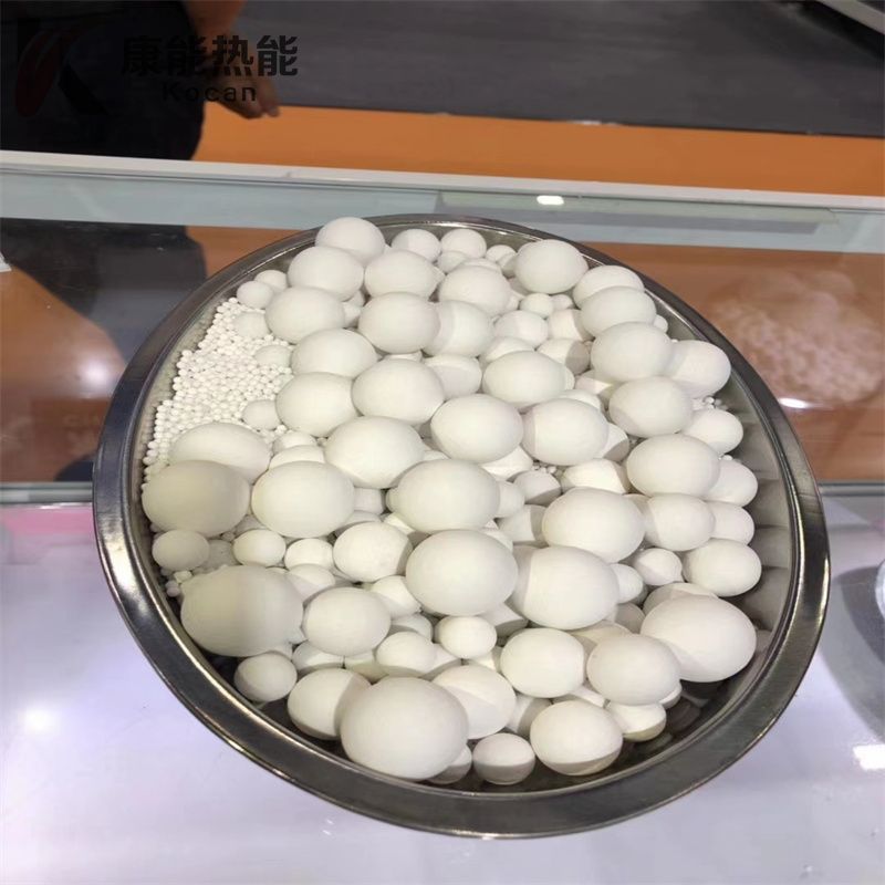 萍乡康能热能生产低蠕变耐高温高铝蓄热耐火球