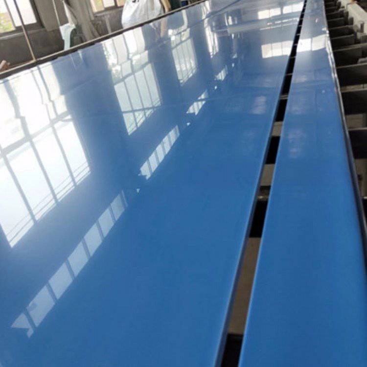 高分子材料生产聚板 聚板材 蓝色聚板