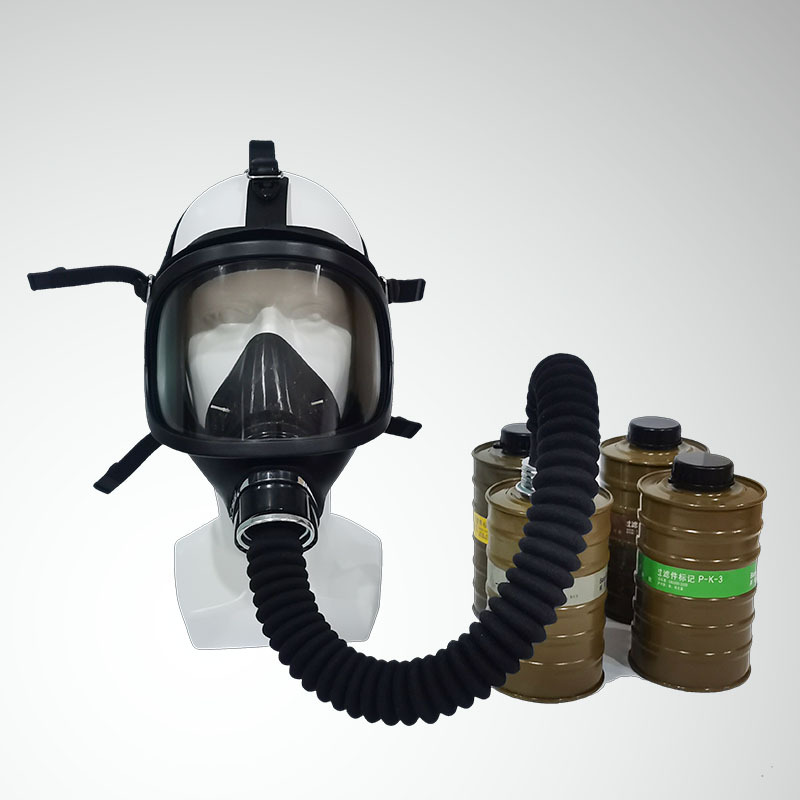 MF14型防毒面具大视野面屏 浓烟毒气防护 防化训练 应急装备使用