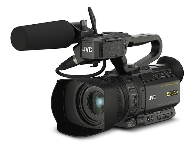 JVC杰伟士GY-HM258 4K 存储卡摄像机 手持摄录一体机 高清摄像机