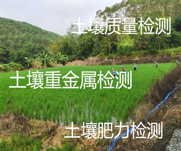惠州市水田土壤检测-土壤氮磷钾检测机构