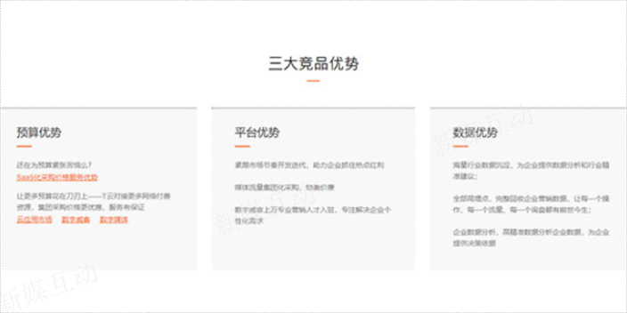 武清区制造业电商运营公司 天津新媒互动科技供应