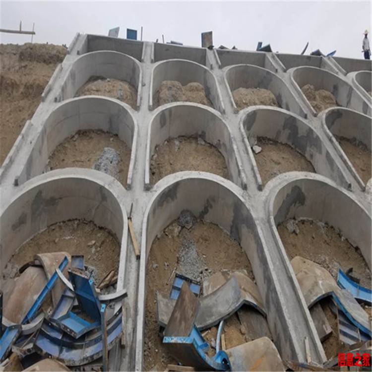 拱形骨架钢模板 边坡防护建设 施工便捷