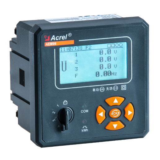 提供上24时、上31日及上12月电能数据统计 嵌入式安装电能计量表 安科瑞AEM72电能表