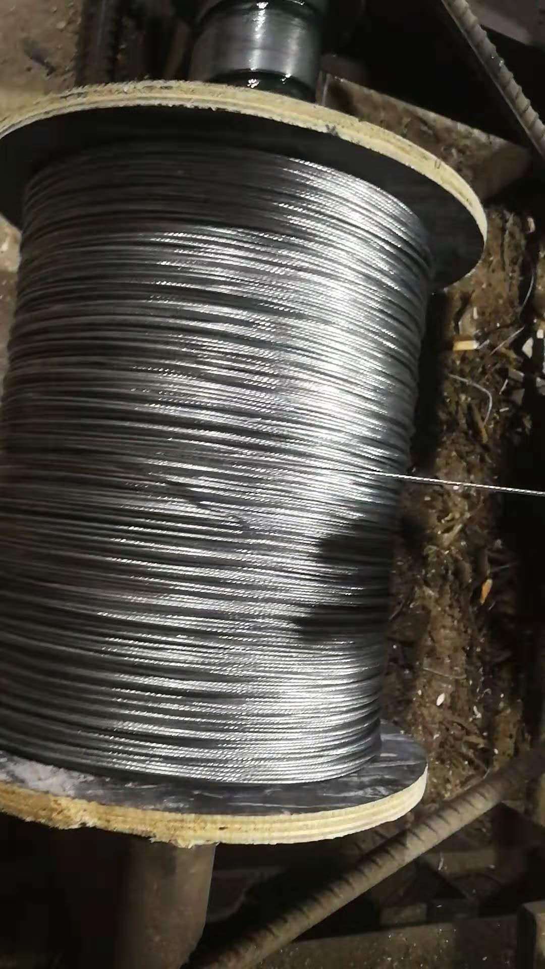 厂房塑封钢丝绳