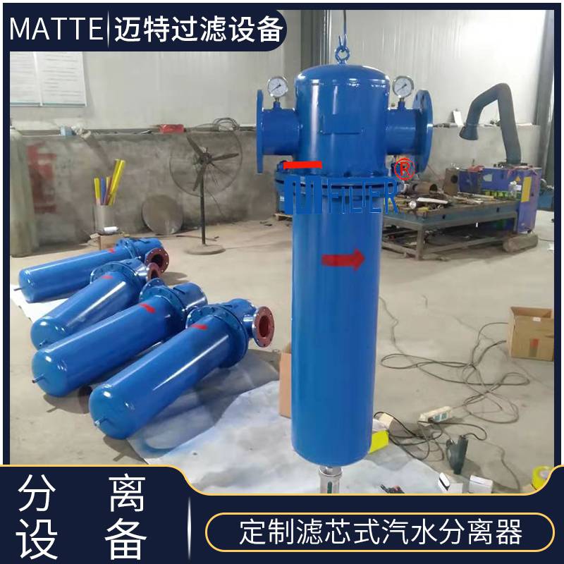 供应 真空泵汽水分离器 迈特MJF-100滤芯式油气分离器 气水分离器