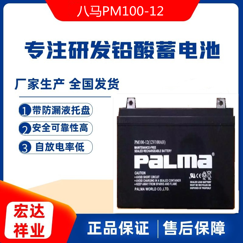 PALMA八马蓄电池PM38-12