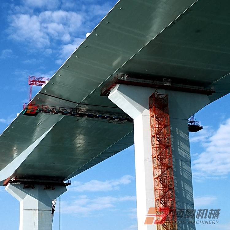 陕西桥梁护栏施工吊篮 承载力强 持久耐用 可进行垂直水平运输