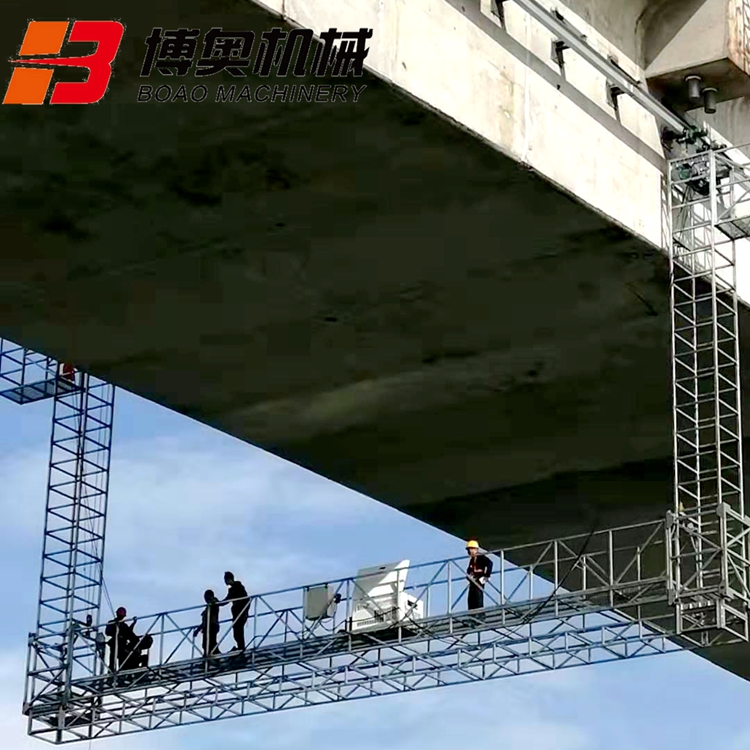 爬坡式桥梁上弦检查车 可循环使用 适用多种施工设备