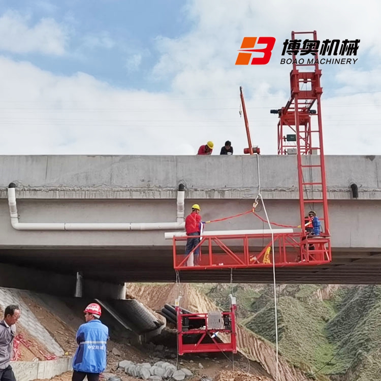 柳州单边桥梁检测车 多向施工 承载能力大