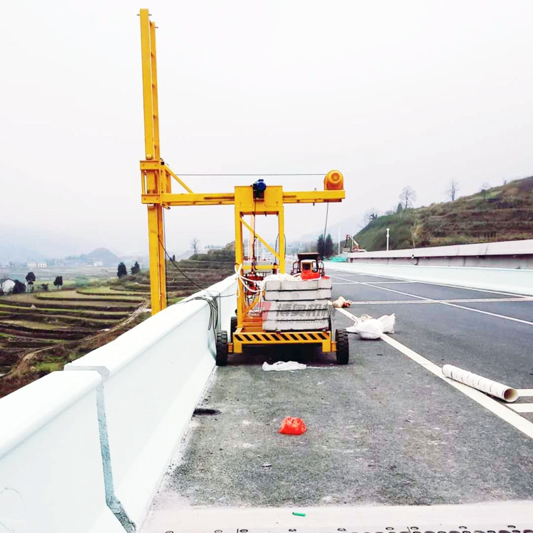 桥梁雨水管安装施工设备规格 安全稳定 轻量化结构设计