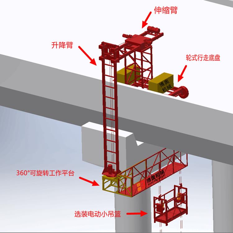 广西桥梁外侧施工设备规格 安全稳定