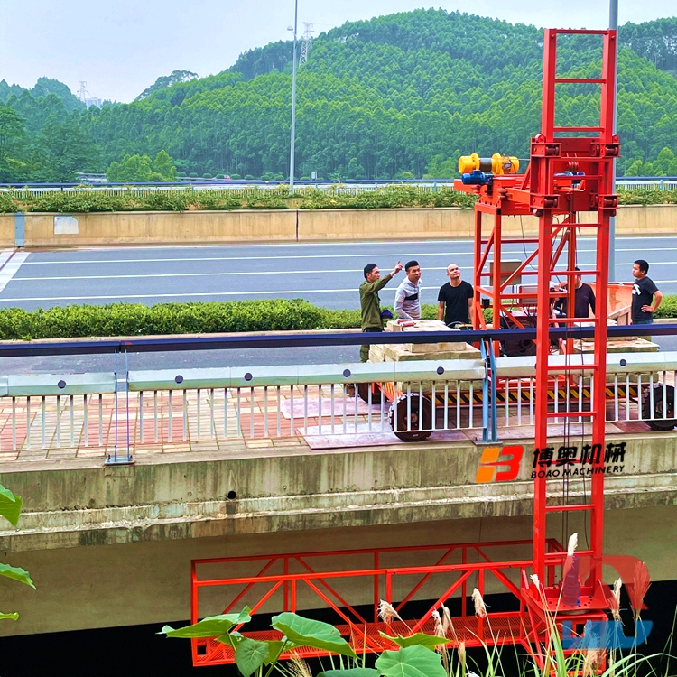 柳州桥梁泄水管安装施工设备 安全稳定 可自由旋转