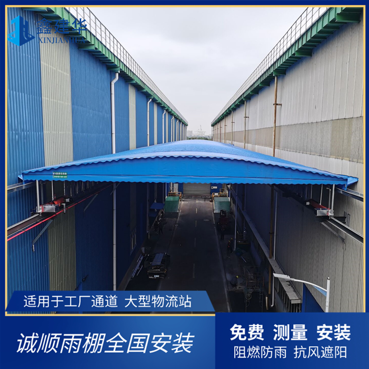 廊坊专业定制电动推拉雨篷户外活动雨棚移动遮阳防风蓬生产厂家