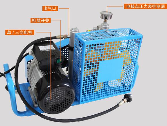 JGX-100消防潜水呼吸空气压缩机 高压气瓶充填泵