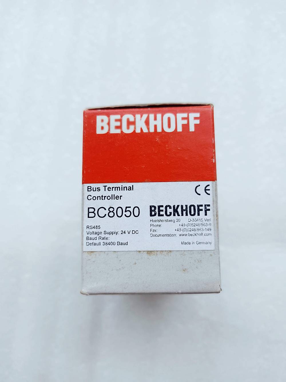 Beckhoff倍福BC8050 RS485总线端子控制器