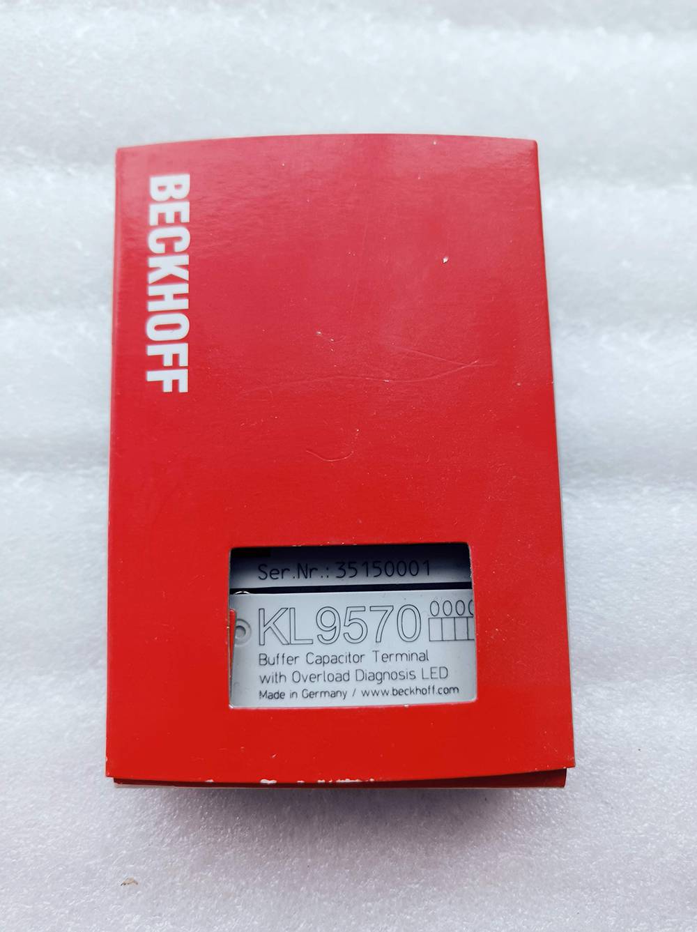 Beckhoff倍福KL9570 缓冲电容端子