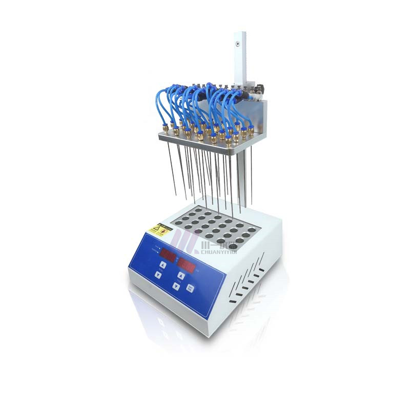 方形干式氮吹仪CYN100-1 高温氮气吹扫浓缩样品器 液液样品纯化仪