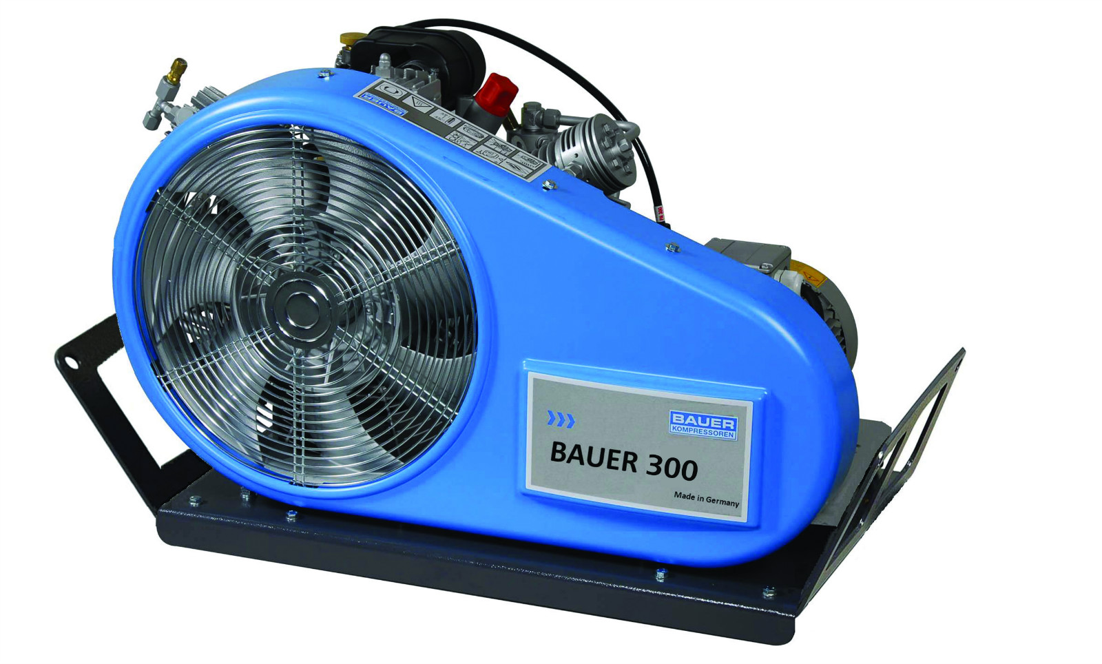 宝华BAUER300-TE正压式空气呼吸器充气泵 空呼空气瓶充装泵