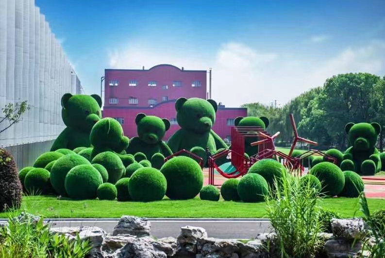邯郸城市绿化景观绿雕造型设计公司 轩轩景观