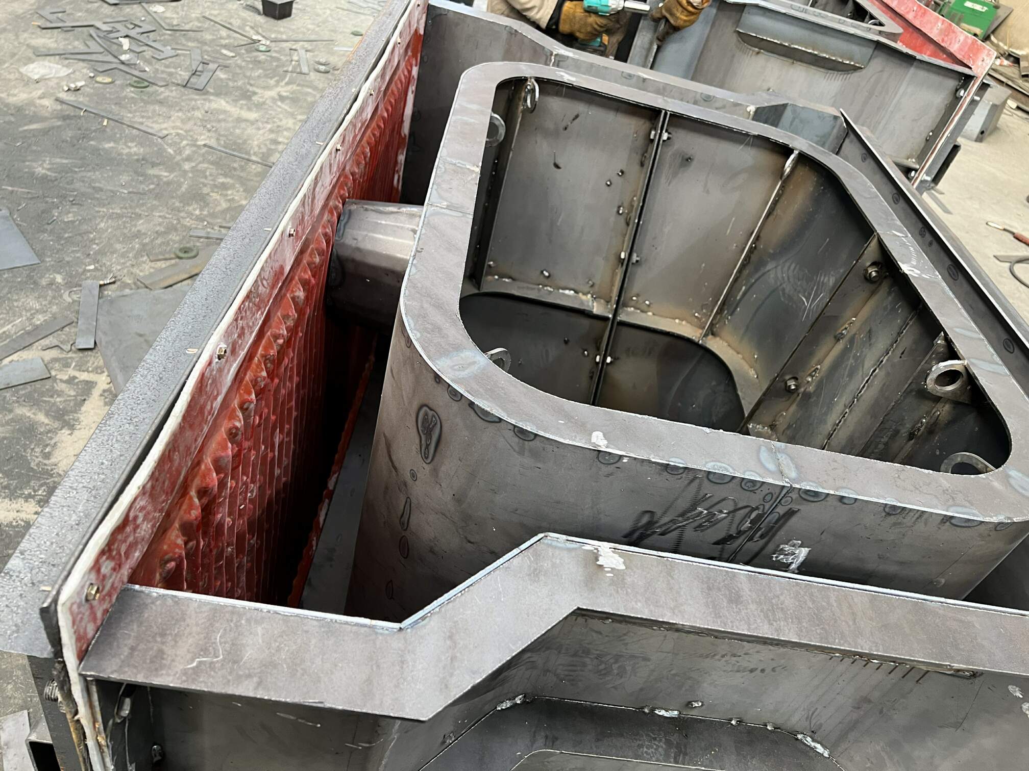 蓬莱河道水利建设工程生态框模具锚杆式生态砌块模具