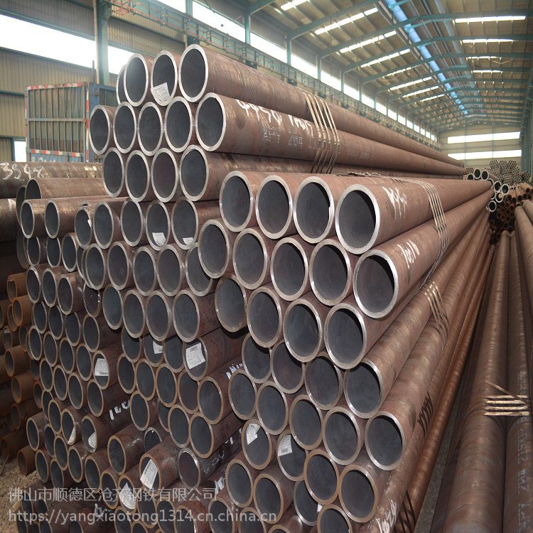 销售鞍钢45#碳钢材质无缝管 57*3-426*10规格齐全 结构管 钢管桩