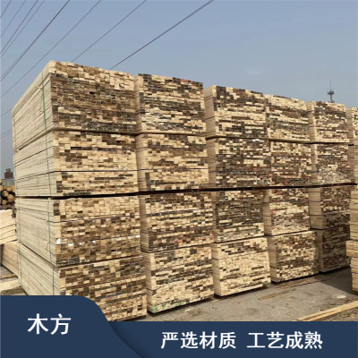 加工定制建筑松木方木 48木方规格 土建木材工程材料