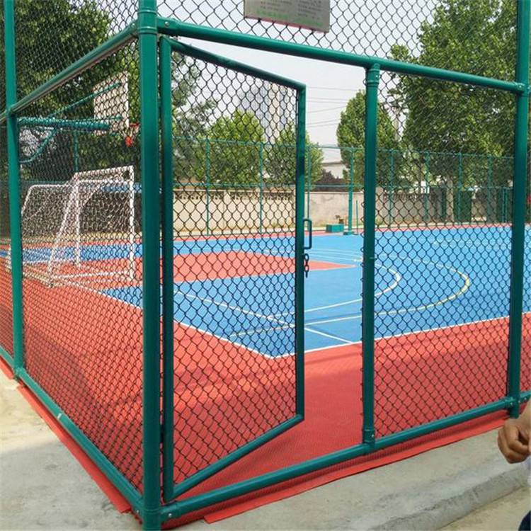 学院篮球体育场围栏户外运动双边丝网球场小区隔离勾花网