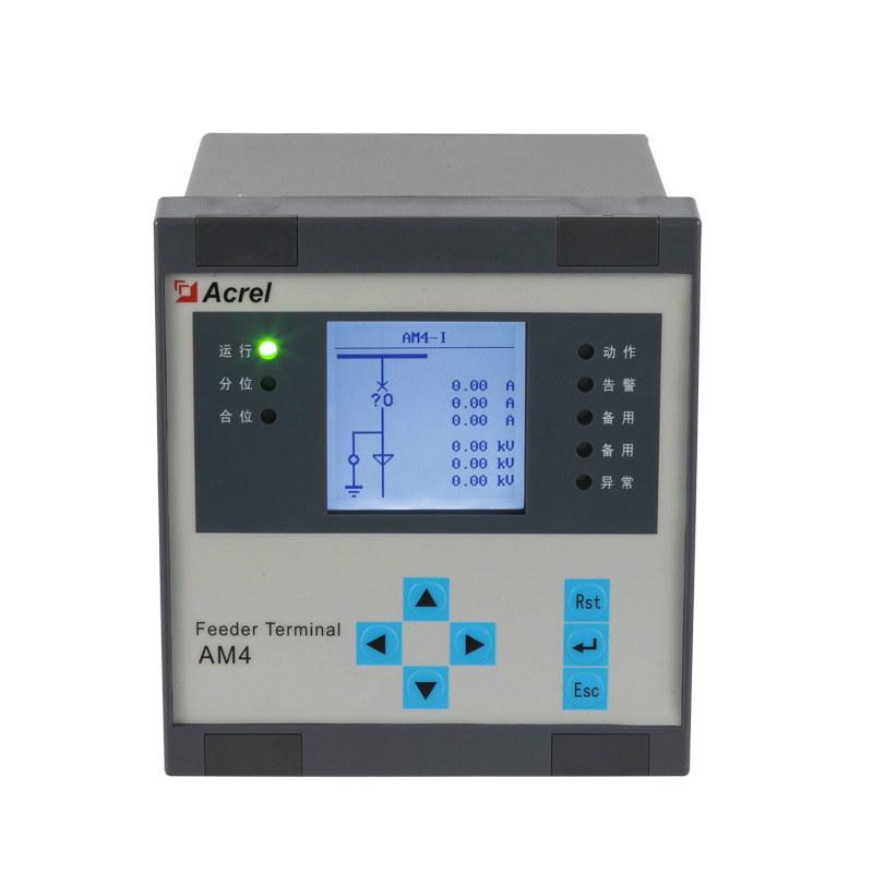 安科瑞AM4-U1 电压型微机保护装置 4路交流通道 PT检测断线告警