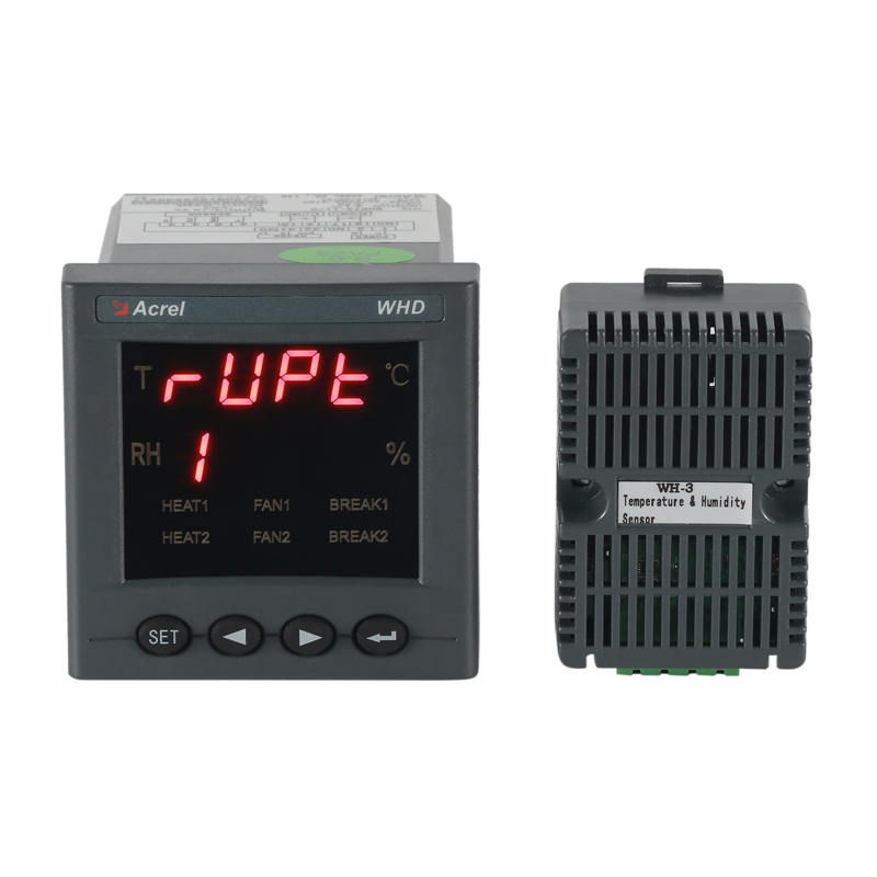 安科瑞WHD72-11 /M 嵌入式温湿度控制器 凝露控制器 输出4-20mA