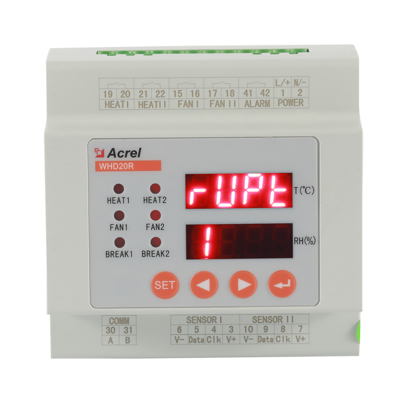 安科瑞WHD20R-11 /J导轨式温湿度控制器 开关柜智能温湿度控制器