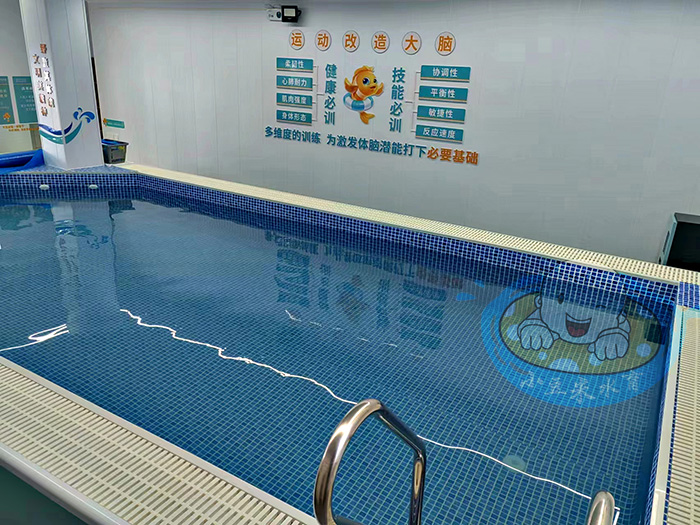 亲子水育游泳馆 儿童早教游泳池可拆装可移动 室内恒温钢结构拼装水池