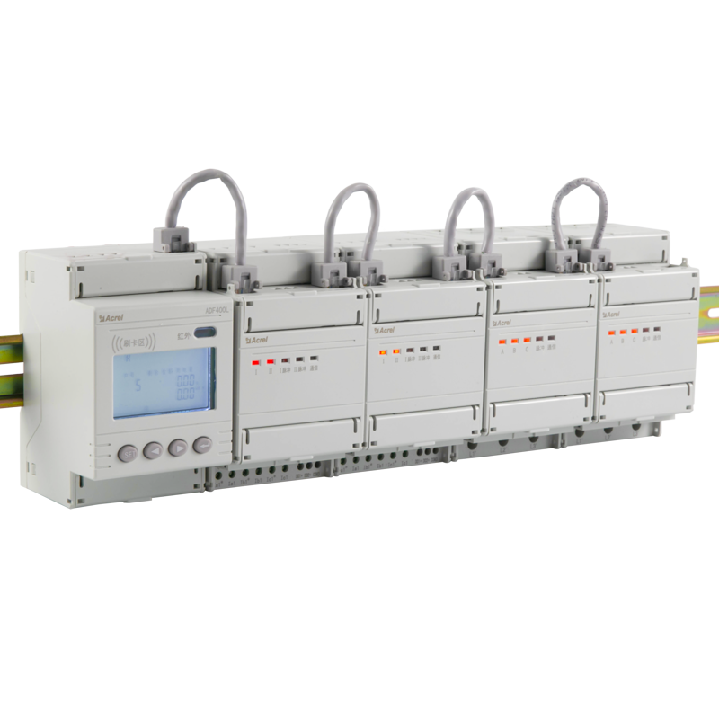 安科瑞ADF400L-21DY-IC 80A商业工业预付费多用户单相回路电能表