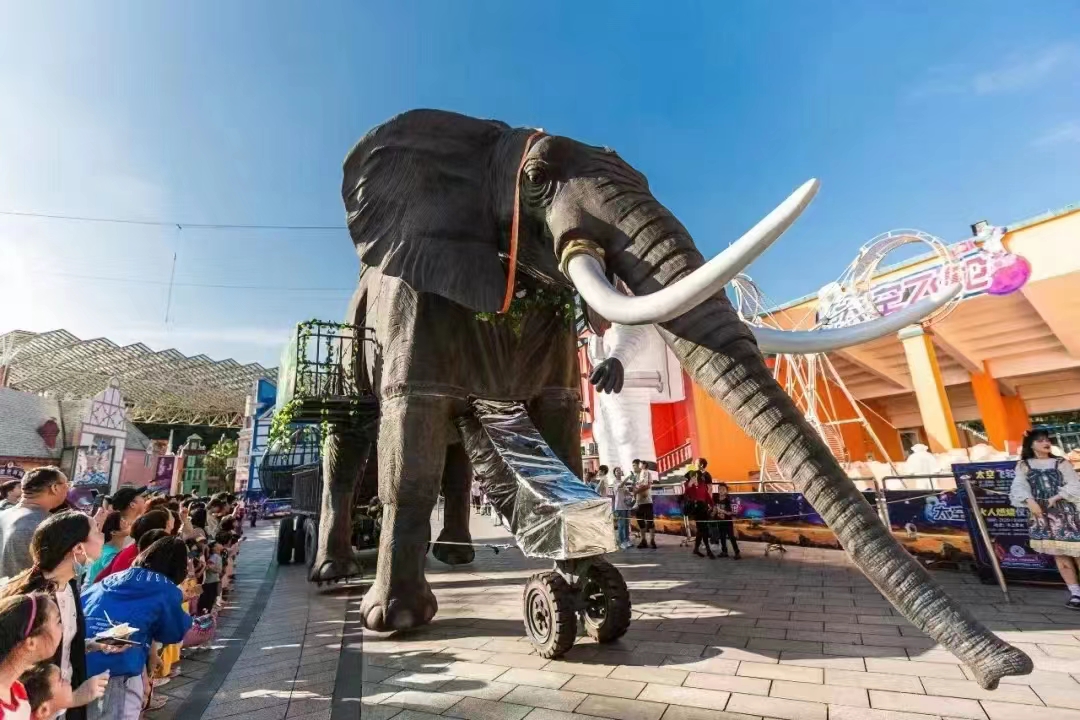机械大象出租 16米机械大象租赁出售