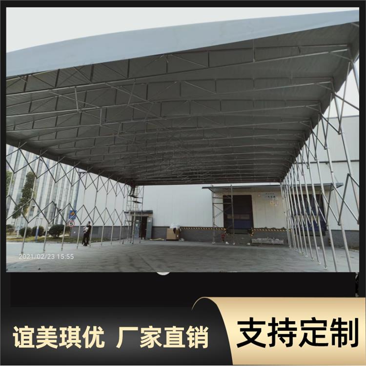 重庆全国物流悬空雨棚出设计图 供应 推拉活动雨棚固定帆布雨棚