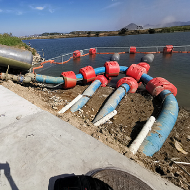 湖泊取沙泵管浮筒施工材料