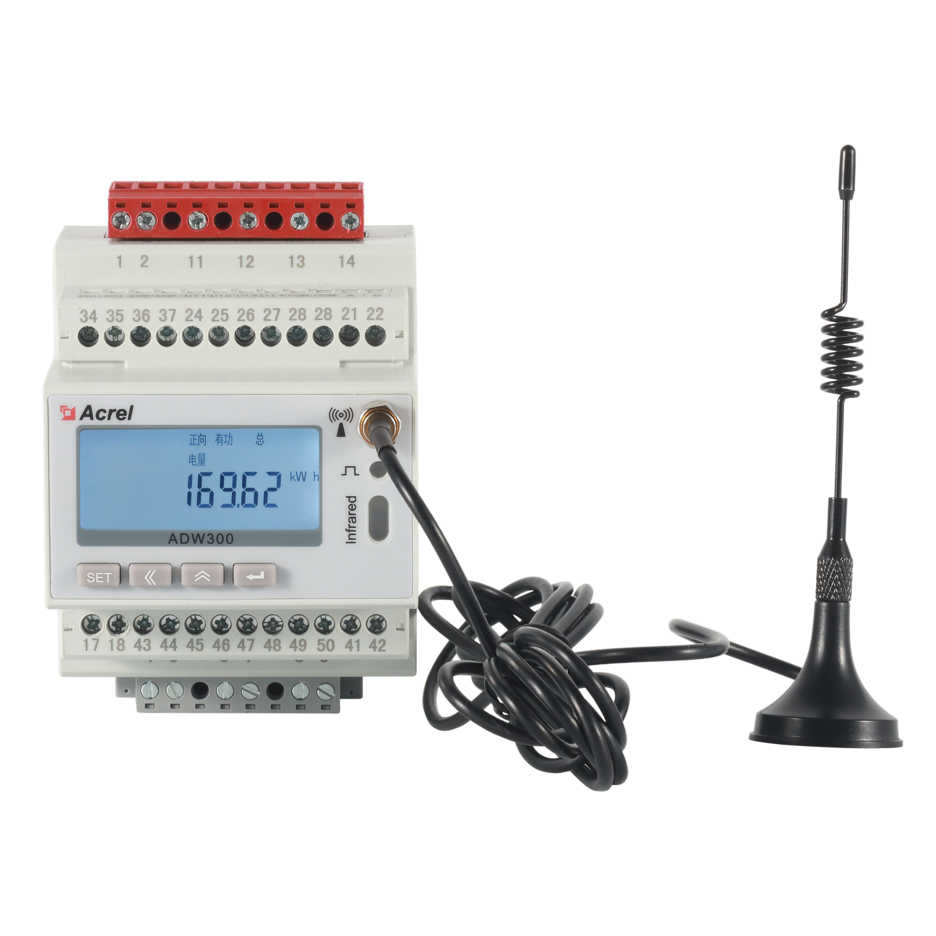 安科瑞ADW300/2GKT无线计量电表EIOT能源物联网平台免调试易部署