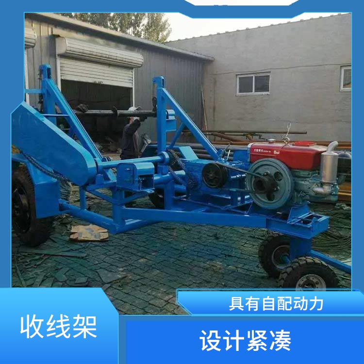 10吨大型电缆拖车 是电力施工中的工具利器 大幅提高工作效率