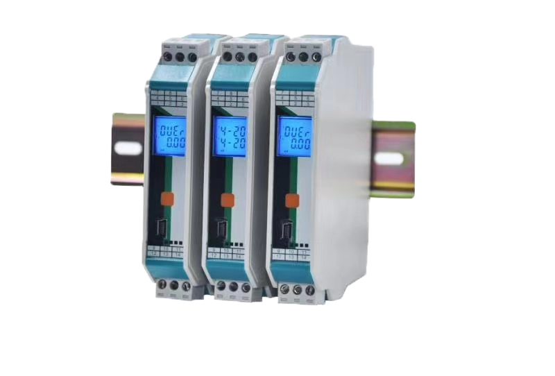 直流信号隔离器一进二出模拟量电流4-20mA转换电压0-10V5分配模块